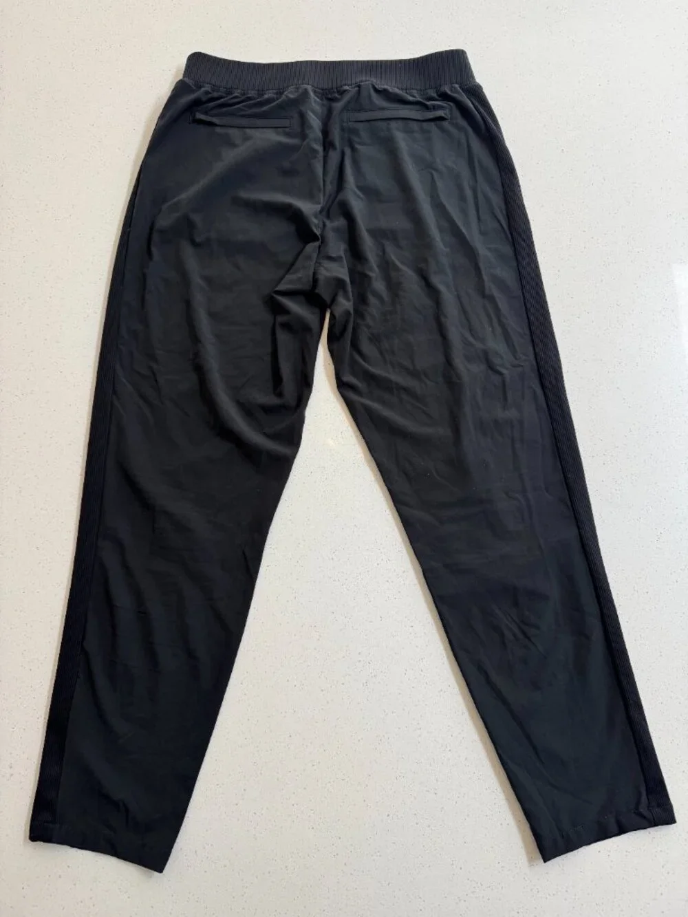 Black Quince Performance Tech Ankle Pants - Picture 4 of 7